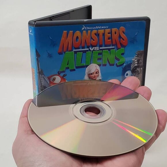 Monsters vs. Aliens - PG (2009 Film) Sci-fi/Comedy [DVD] - Picture 2 of 4